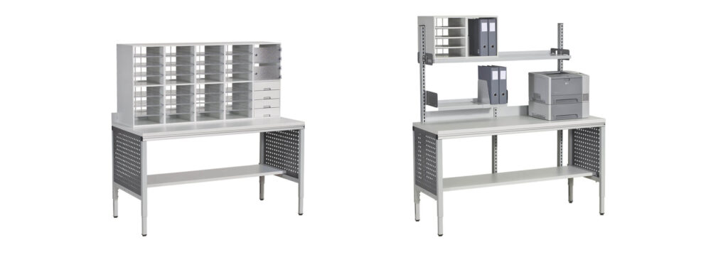 Tischaufbau-Ablagesystem